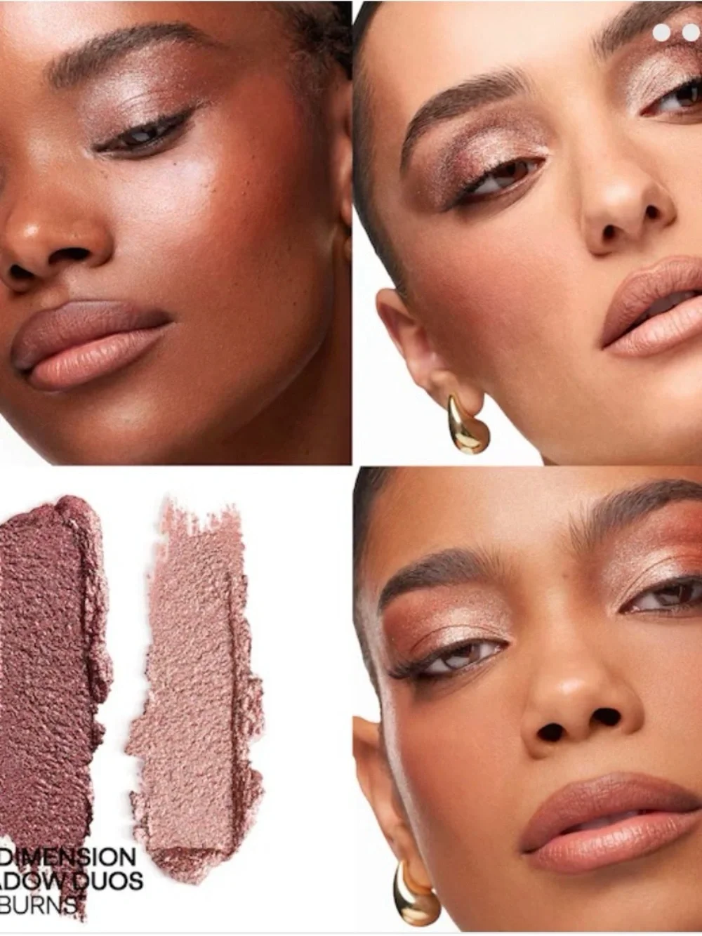NIB★Patrick Ta Major Dimension Eye Illusion Eyeshadow Duo in Slow Burn
